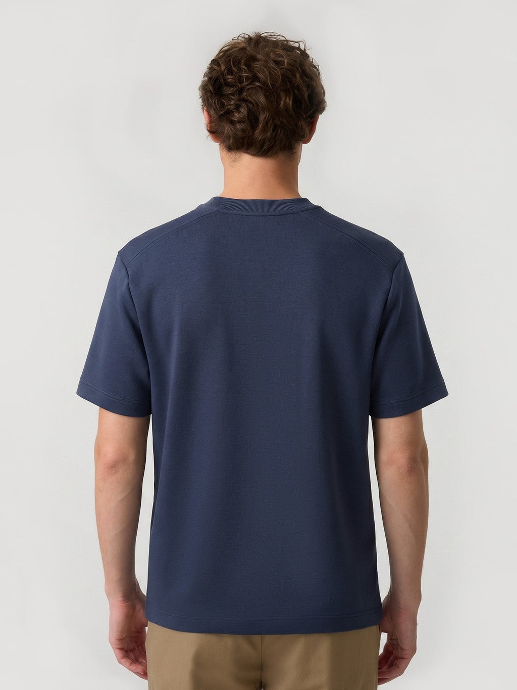 Weekend Performance Structured Crewneck Tee